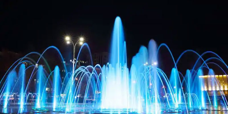 喷泉灯