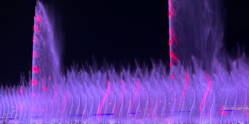 喷泉安全防护措施