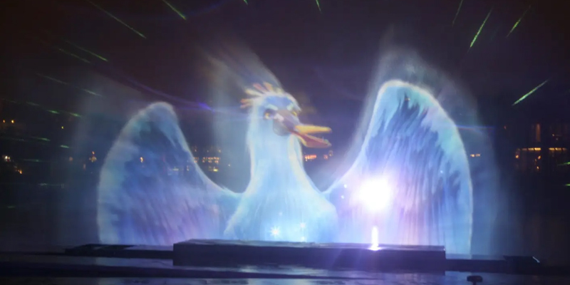 水幕电影内容制作流程