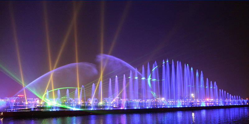 节日主题喷泉秀设计